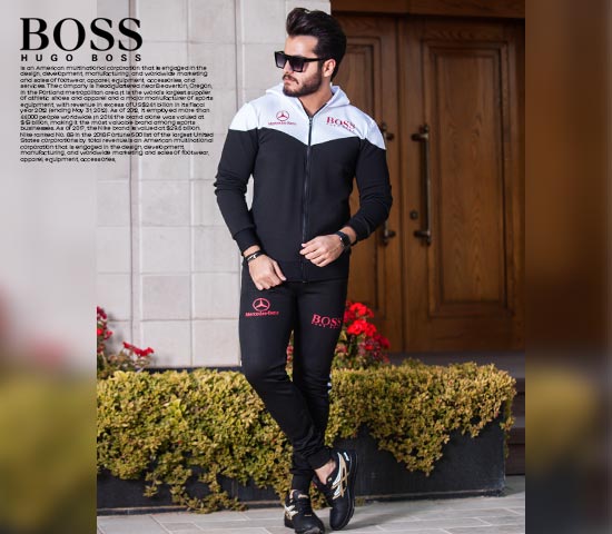 ست سویشرت و شلوار مردانه مدل Hugo boss