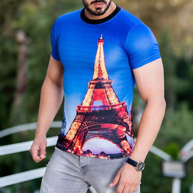 تیشرت مردانه eiffel plus